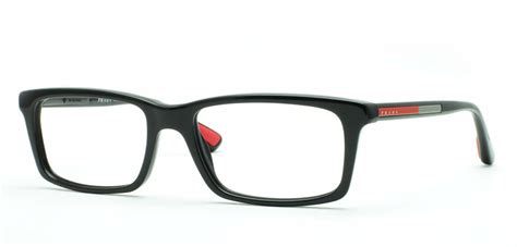 prada sport linea rossa ps02cv eyeglasses|Prada Linea Rossa Demo Rectangular Men's .